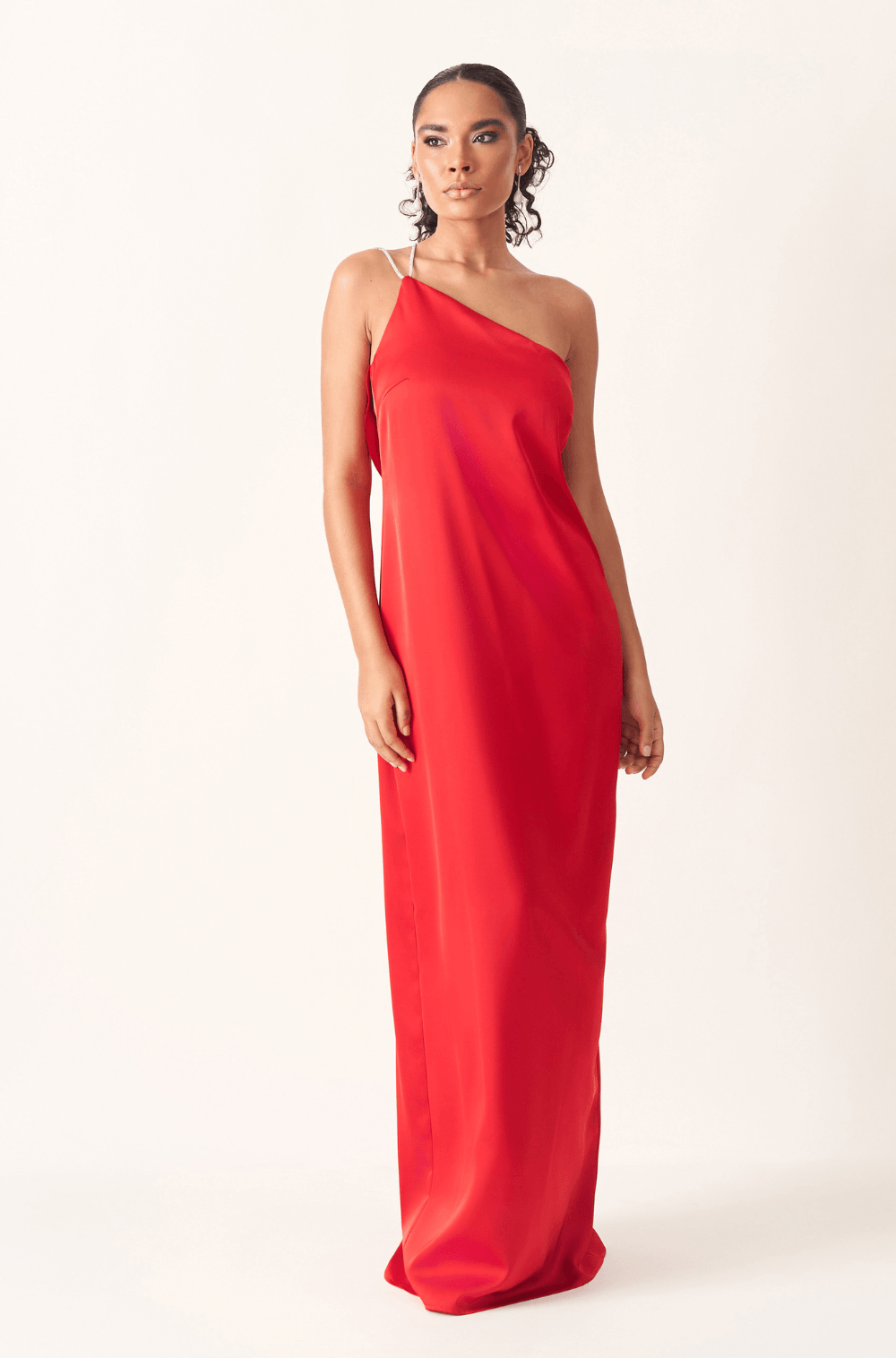 Vestido De Festa Longo Marcela Vermelho